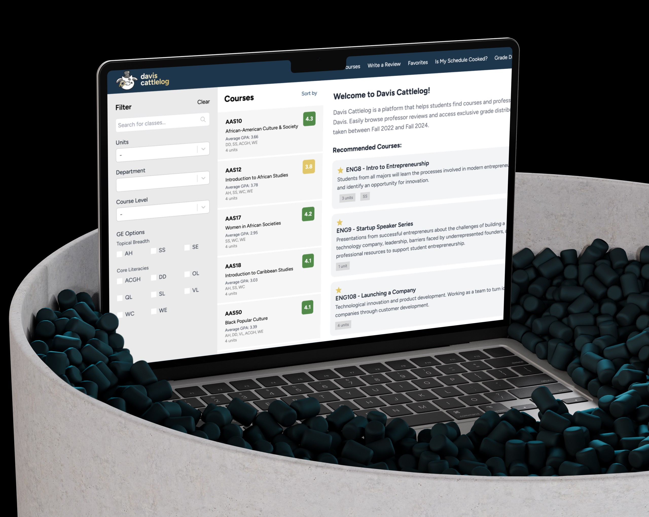 A mockup of an iPhone placed on a chair's back